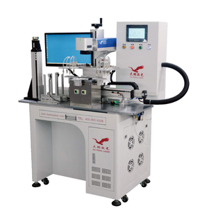 Automatic loading and unloading laser marking machine for block parts