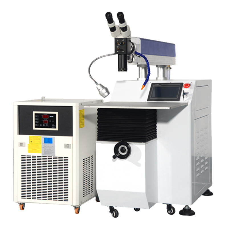 Capacitor Spot Welder Small Yag Jewelry 200w 400w Laser Welding Machine with Movable Table Spot
